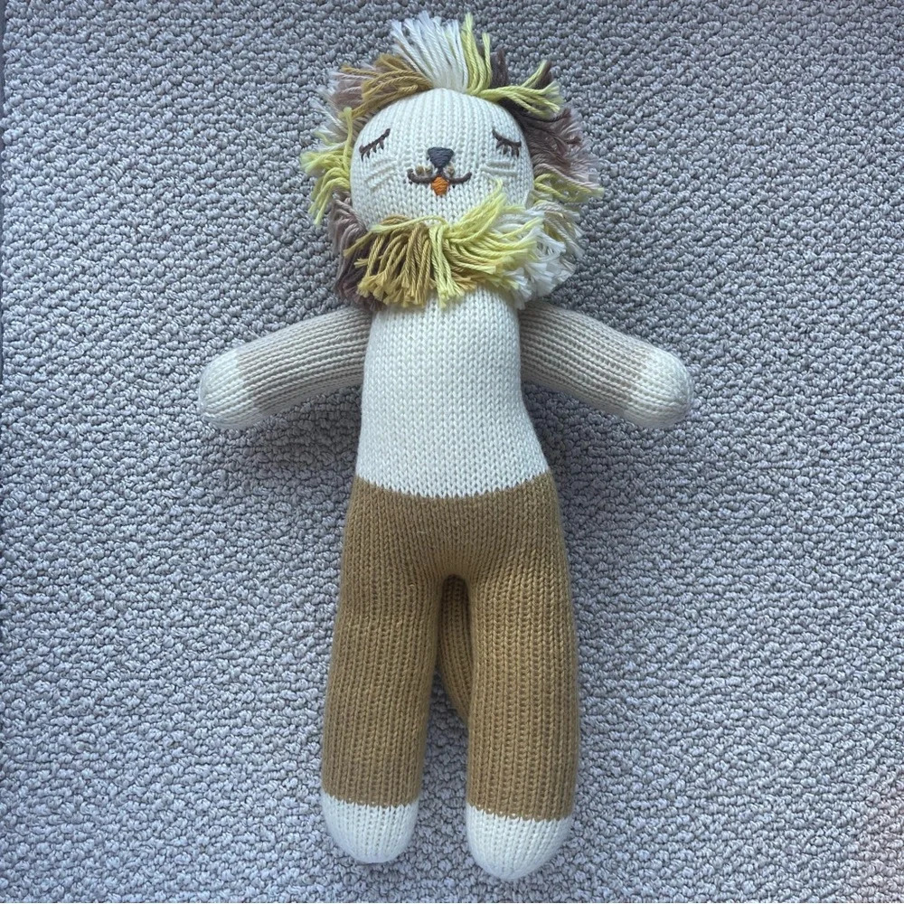 Blabla Knit Lion Plush